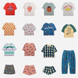 Kids Clothes T Shirts Shorts Pant Suit Baby Girls Boys SS BC Brand Cartoon Short Sleeve Sweatshirts Children s Clothing 220620