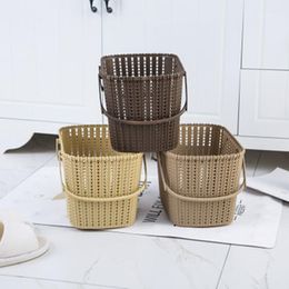 Bathroom Storage & Organization Portable Basket Shower With Handle PP Material Supplies