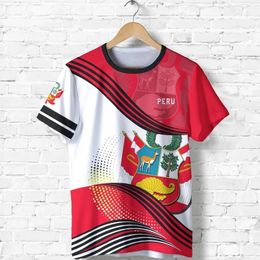 PLstar Cosmos 3DPrint Peru Brasil Country T Shirt Shorts Summer Sleeve Casual Unique Funny Harajuku Streetwear Style 1 220623