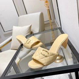 2023 Luxury Designer Womens Sandals Mens Slippers Luxury Candy Colour Flat High Heels Rubber Slipper Jelly Shoes Flip Flops Slides Outdoor Beach Shoe Heatshoes 35-39