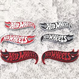 Party Decoration 1PC HOT WHEELS Sticker For Auto Truck 3D Badge Emblem Decal Auto Accessories 8x3cm