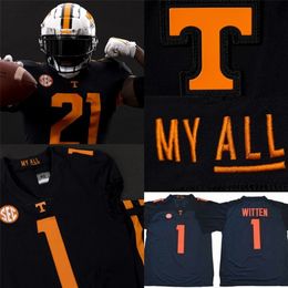 Mit Tennessee Volunteers College Football Jersey 16 Peyton Manning 6 Alvin Kamara 14 Eric Berry 11 Joshua Dobbs 26 Theo Jackson 8 Tiyon Evans