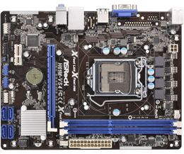 Motherboards Used 100% Original Motherboard For ASRock H61M-VS4 LGA 1155 DDR3 RAM 16G Integrated Graphics MotherboardMotherboards