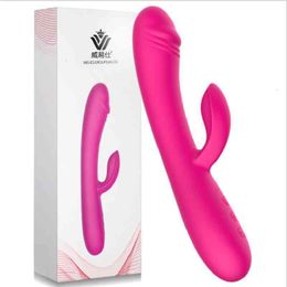 Sex toy Vibrator double Massager Xiaoai motor simulation penis head vibrator USB charging vibration masturbator women's products H1RK M3ZJ ZOY6