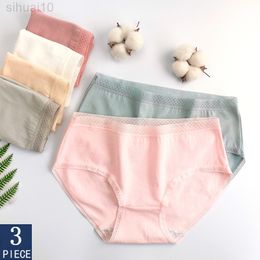 majtki damskie culotte menstrual absorption... bstrings thong woman underwear women 3 pcs/set Cotton Briefs For Women Underwear Intimate L220801