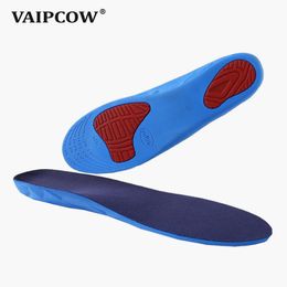 Unisex PU Athletic Comfort Insoles with Shock Absorption Pads Daily Wear Work Shoes Arch Support Insole Orthotic Insoles