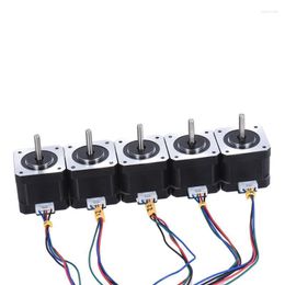 Printers Printer Parts Motor Nema 17 Stepper Stepping Drive Control 2 Phase 1.8 Degree 0.9A 0.4N.M 42mm 90cm Lead Cable E3d V6Printers Roge2