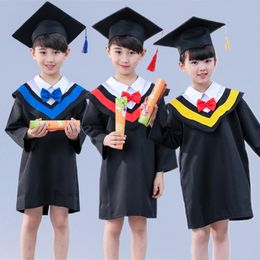Clothing Sets School Uniforms For Children Graduation Costumes Boys Gilrs Pography Performance Academic Kindergarten Bachelor GownClothing
