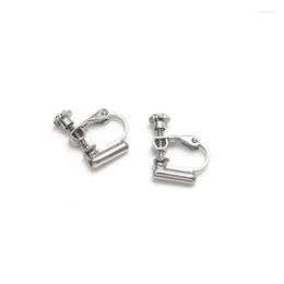 Clip-on & Screw Back Ear Clip Converter DIY Jewellery Without Pierced Earrings Ears Needle Nails JewelryClip-on Kirs22