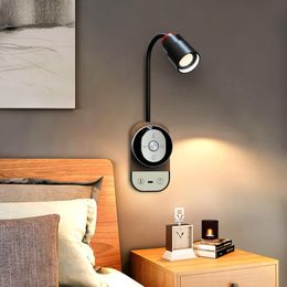 Table Lamps Bedside Lamp Eye Protection Magnetic Suction Night Light Multifunctional Wall Student Dormitory For Study/ReadTable LampsTable
