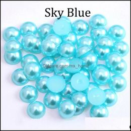 2 3 4 5 6 8 10 12 14 Mm Imitation Pearl Round Half Bead Bk Wholesale Beads For Jewellery Making H Bbyjxk Drop Delivery 2021 Arts Crafts Gif