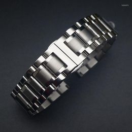 Watch Bands 12mm 14mm 16mm 18mm 20mm 22mm 24mm Width Band Stainless Steel Strap Five-bead Diving Accessories Tool Hele22