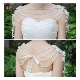 Chains VG05 Bridal Jewelry Layered Necklace Shoulder Chain Plus Size Necklaces For Women Neck DecorationChains Godl22