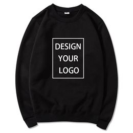 Custom Sweatshirt Men DIY Sportswear Design Yourself Pattern Text Top Wear Print Your Women Pullover Trendy Streetwear 220722
