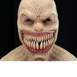 Party Masks Halloween Horror Headgear Latex Clown Mask Devil Face Cover Terror C 220823