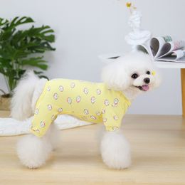 Dog Apparel Autumn and Winter Schnauzer Teddy Dog Small Dogs Puppy Four Legs Home Clothes