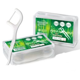 50 stücke Zahnseide Flosser Picks Zahnstocher Zähne Stick Interdentalbürste Zahn Reinigung Zahnseide Pick Mundpflege YF0064