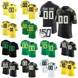 Thr NCAA College Jerseys Oregon Ducks 27 Jacob Breeland 6 De'Anthony Thomas 4 Mycah Pittman 4 Thomas Graham Jr Custom Football Stitched