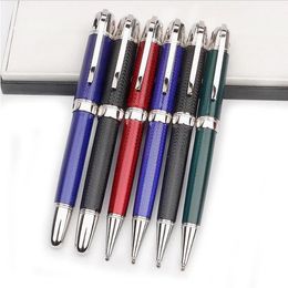 Promotion Pen Writer Jules Verne Edition Ocean Blue Red Black Metal M Fountain Rollerball Ballpoint Pen 14873/18500