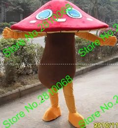 Mascot doll costume Syflyno Make High quality EVA Material Mushroom Mascot Costume Cartoon Apparel Halloween Birthday 577