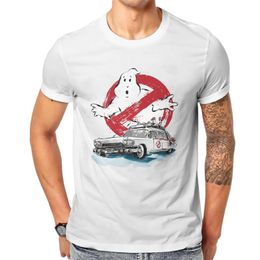 Ecto Sumie TShirt For Male Ghostbusters 1984 Film Clothing Novelty T Shirt Soft Print Loose 220608