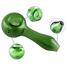 Chinafairprice Y220 Smoking Pipe About 4.33 Inches Star Screen Perc Tobacco Spoon Bowl Colourful Dab Rig Glass Pipes