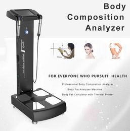 Intelligent Multifrequency Control body composition fat analyzer scale Bioelectrical Impedance Professional gym health and beauty analyzers equipment