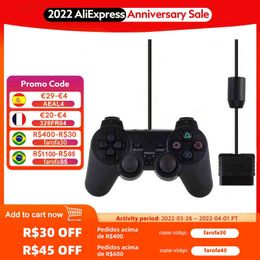 Wired Gamepad for Sony PS2 Controller for Mando PS2/PS2 Joystick for Playstation 2 Vibration Shock Joypad Wired USB PC Controle H220421