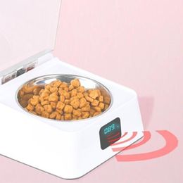 5G Induction Pet Bowl Automatic Opening Dog Prevent Cockroaches and Mouse Smart Cat Y200917