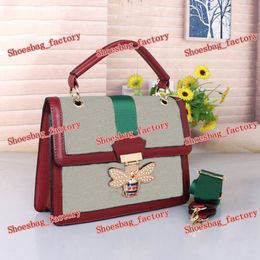 Popular Designers Tote Womens Handbags Purses Bag Leather Shoulder Crossbody Bags Handbag Purse Clutch Metal Bee Ladys Backpack Women Belt Wallet Messenger