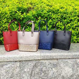 designer purses women cheap Canada - cheap brand designer handbag glitter purse Hobos bag women handbags crossbody shoulder bags totes Fashion Tote Top Quality PU Pate215d