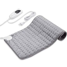 Blankets 40cm Electric Heating Pad 110V-240V Therapy 4 Level Blanket For Shoulder Neck Back Spine Leg Pain ReliefBlankets