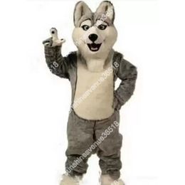Halloween wolf dog Mascot Costume Top Quality Cartoon theme character Carnival Unisex Adults Size Christmas Birthday Party Fancy Outfit