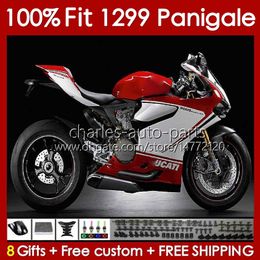 OEM Fairings Kit For DUCATI Panigale 959R 1299R 1299S 959 1299 S R 2015 2016 2017 2018 Body 140No.79 factory red 959-1299 15-18 959S 15 16 17 18 Injection Mould Bodywork