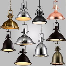 Pendant Lamps Vintage Industrial Chandelier Village Iron Robles Hanging Lamp For Loft Living Room Kitchen Bar Edison LED Decor LuminaresPend