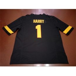 Chen37 Goodjob Men Youth women Arizona State Sun Devils N'Keal Harry #1 Football Jersey size s-5XL or custom any name or number jersey
