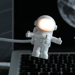 Night Lights Reading Desk Light Creative Portable Astronaut Shape Children Gift For Computer Laptop Home DecorNight