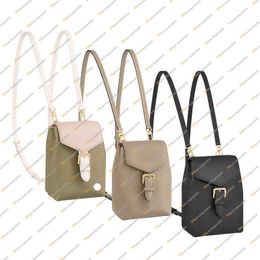 Top quality Genuine Leather Backpacks TINY Handbag M80596 M81351 Shouler school Bag Shoulder Bags Black Letter Embossing free fashion M80738 designer luxury
