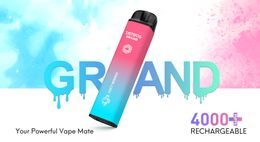 JC Tastefog Disposable Vape xxl Puff Bars E cigarette Engraved 2% 5%NIC 4000 Puffs Vape Pen 12ml Pre Filled Cartridge Device Bang Type-C Rechargeable Battery