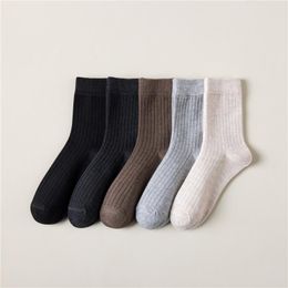 Men's Socks Unisex Women Men Black White Gray Ankle Female Male Solid Color High Quality Cotton Short SocksMen's