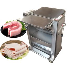 0.5-6mm Thickness Adjustable Peeling Machine For Pork Belly Beef Mutton Skin Peeler 110V 220V