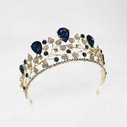 Headpieces Fashion Wholesale Baroque Rhinestones Bridal Crowns Bride TiarasHeadpieces