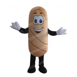 Performance Bread Mascot Costumes high quality Halloween Christmas Cartoon Character Outfits Suit Advertising Carnival Unisex Adults Outfit