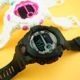 Ins Sports Children's Wrist Watches For 6-18year Old Boy Girl Digital Clock Outdoor Sports Kids Watch School Student Hour A3296 220705