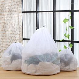 Size Mesh Laundry Wash Bags For Washing Machine Foldable Basket Clothes Care Protection Net Filter Underwear Bra Socks