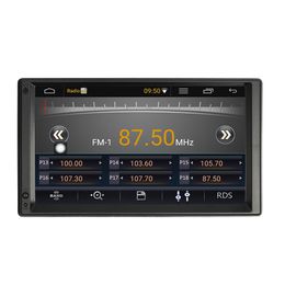 Car Audio 7 Universal 2 Din HD Touch Screen Car Stereo Radio Player GPS Navigation Multimedia Entertainment with BT WIFI AM/FM Android 5.1