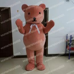 Halloween brown bear Mascot Costume Cartoon Theme Character Carnival Festival Fancy dress Adults Size Xmas Outdoor Party Outfit