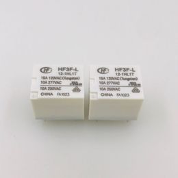 (5pieces/lot)Original New Power Relay HF3F-L 5-1HL1T 5-1HSL1T 12-1HL1T 12-1HSL1T 24-1HL1T 24-1HSL1T HF3F-L-5-1HL1T HF3F-L-12-1HL1T HF3F-L-24-1HL1T 4PINS 10A 5VDC 12VDC 24VDC