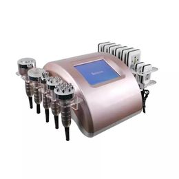 6 en 1 ultrasonido RF 40K Cavitación ultrasónica Cuerpo Sistema de vacío en venta