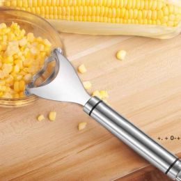 304 Stainless Steel Vegetable Tools Corn Planer Household Corn Peeler Planers Kitchen Gadgets Peeling Corns Artifact